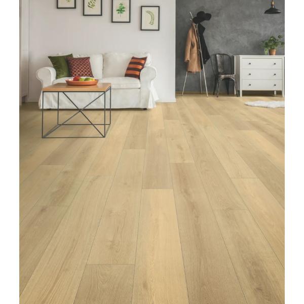 Canadia Blonde Montreux Oak 12mm Aqua Long AC5 Flooring