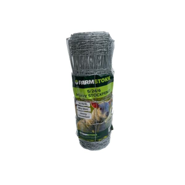 Farmstokk 5-24-6 Heavy Stockfence Sheep Wire 50 yards (45.72M)
