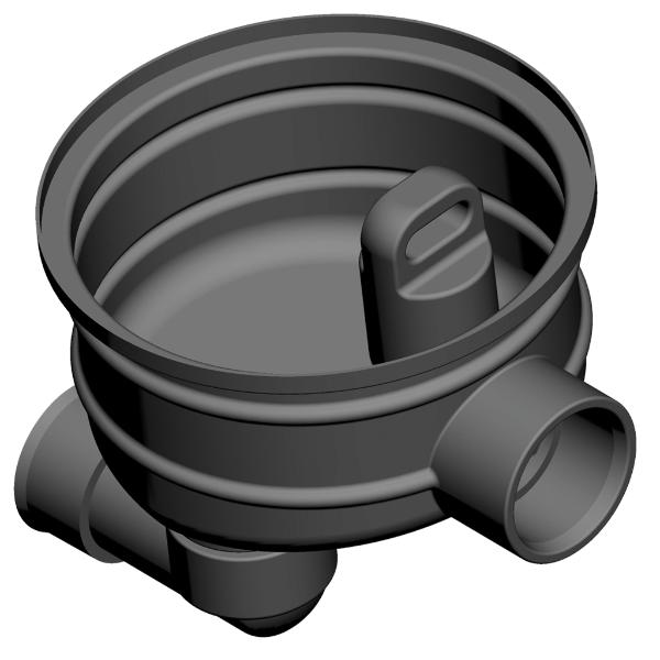 150mm Twin Wall Effluent Diverter