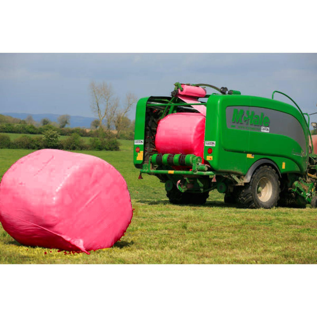 Silograss Pink Agri Stretch Silage Wrap 1500mX750mm