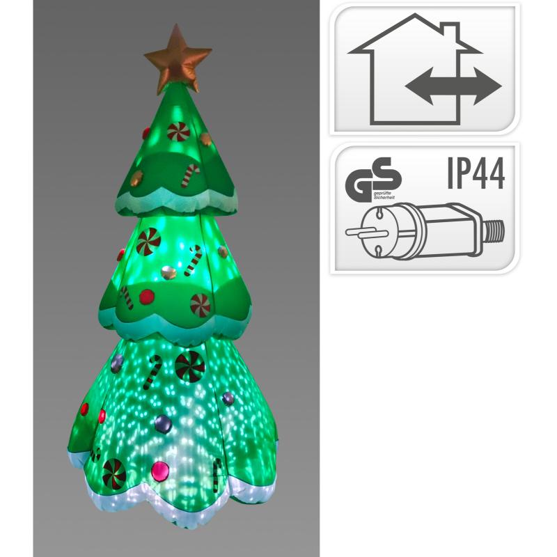 Christmas Inflatable Tree 240Cm With LED