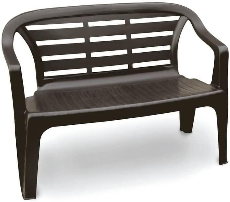 Flores Anthracite Garden Bench
