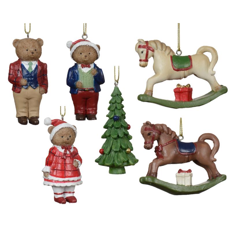 Christmas Hanging Decoration 2 Assorted