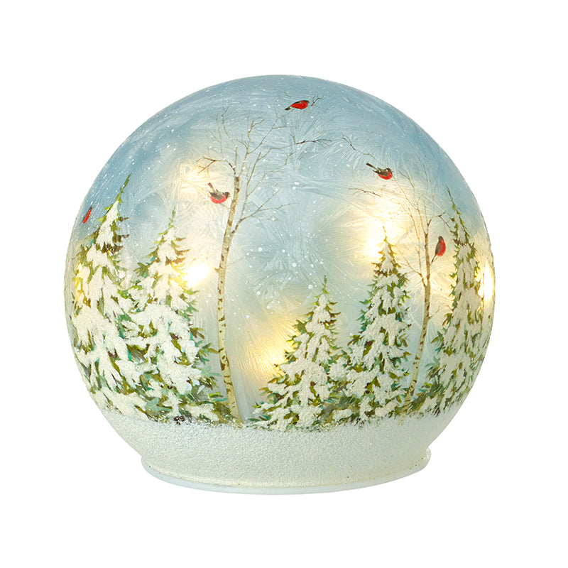 Christmas Snow Scene LED Orb