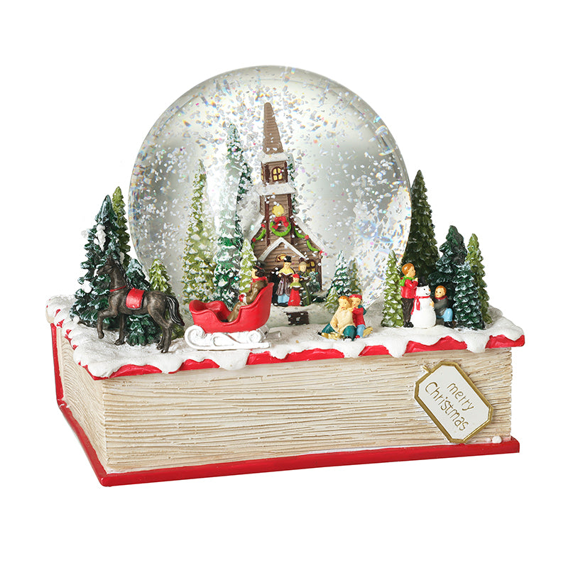 Christmas Book Snowglobe