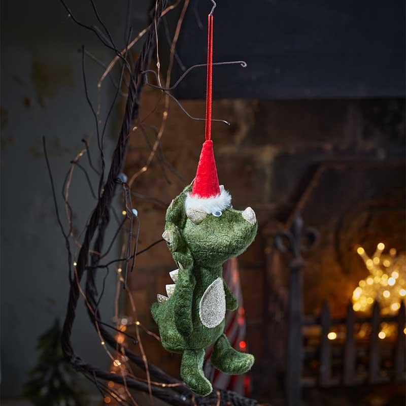 Three Kings Christmas Dino Hanging Decorations