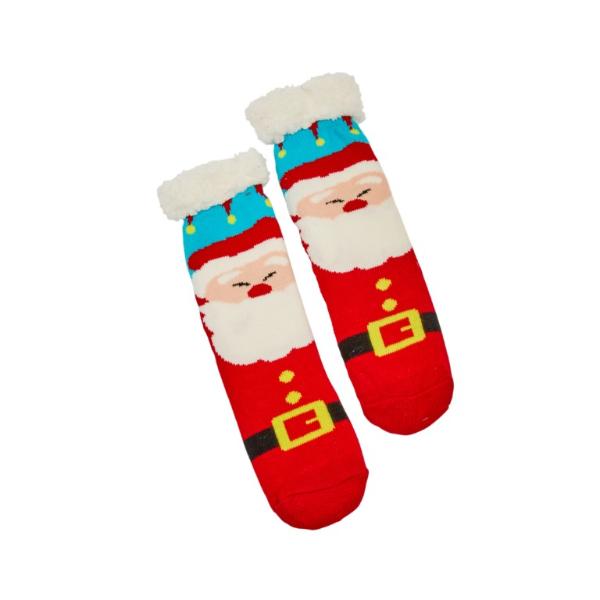 Three Kings Christmas Santa Slipper Socks One size