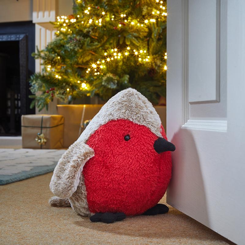 Three Kings Christmas Robin Doorstop