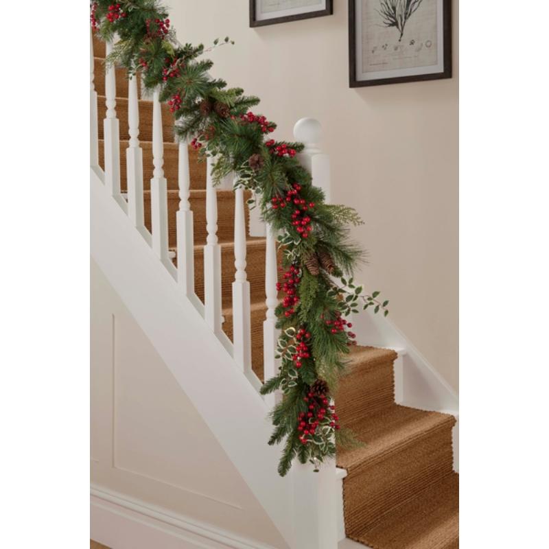 Hollyberry - 6Ft X 10" Garland