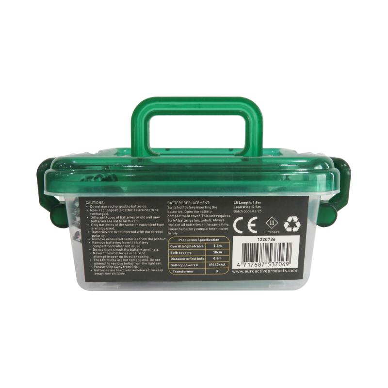 Christmas Battery Operated 50LED Multi-colour Multi-function Lights