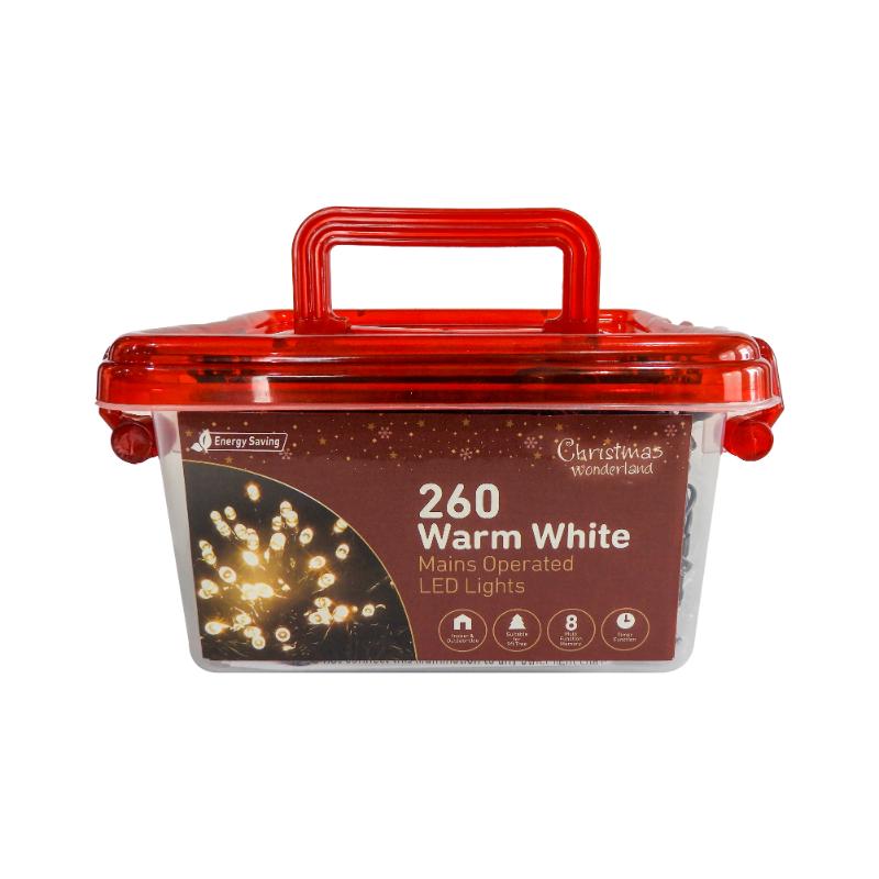 Christmas 260LED Lights Warm White