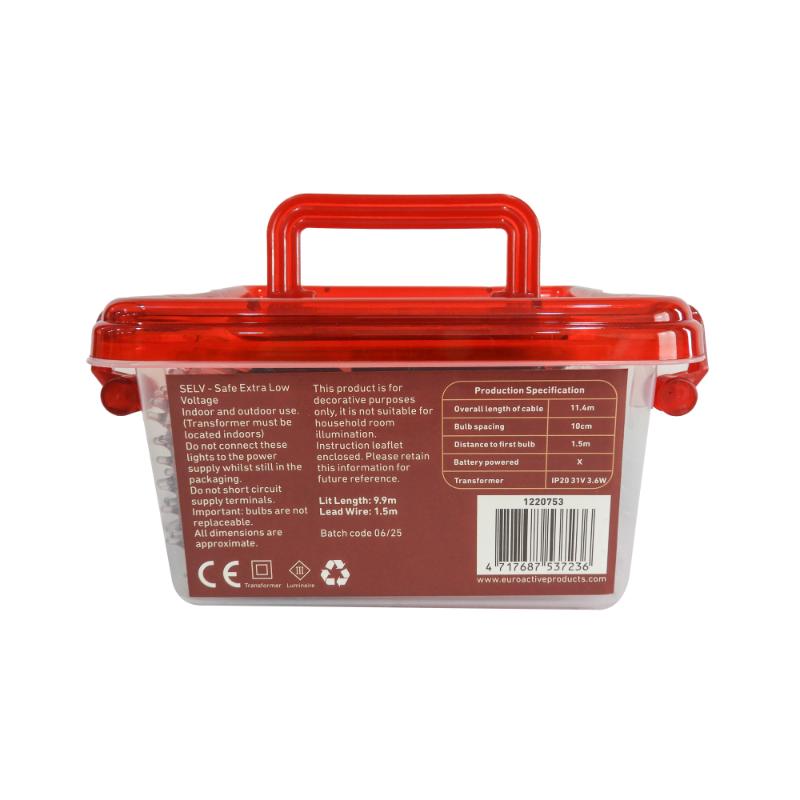 Christmas 100 Clear Fairy Lights