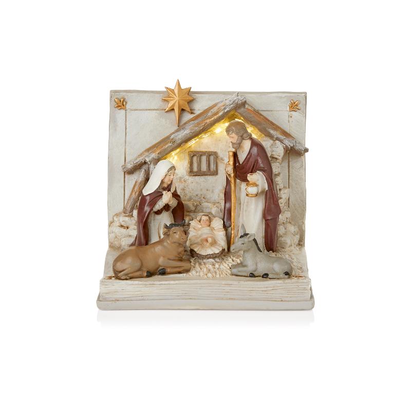 Christmas Nativity in Book 17cm