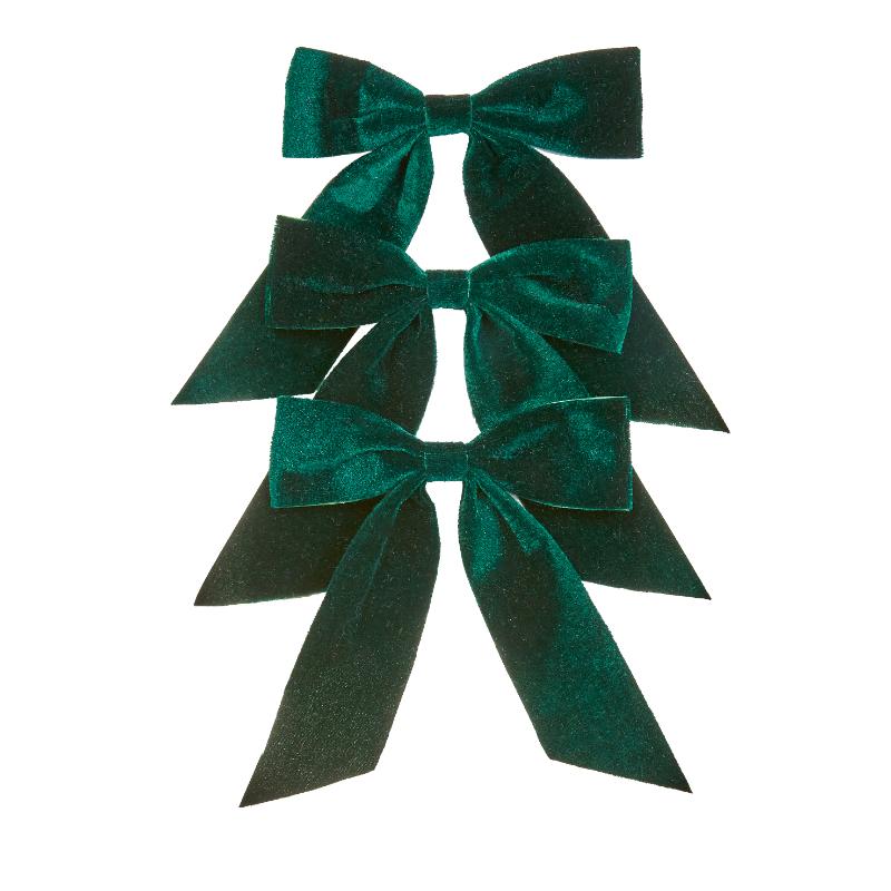 Christmans Bows Pack of 3