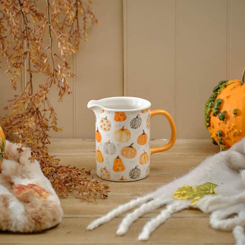 Autumn Harvest Pumpkin Jug