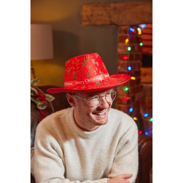 Three Kings Cowboy hat with print