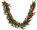 6ft(180cm) Spiced Apple Christmas Garland