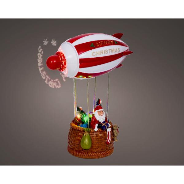 Christmas Hot air Balloon Ornament 20cm