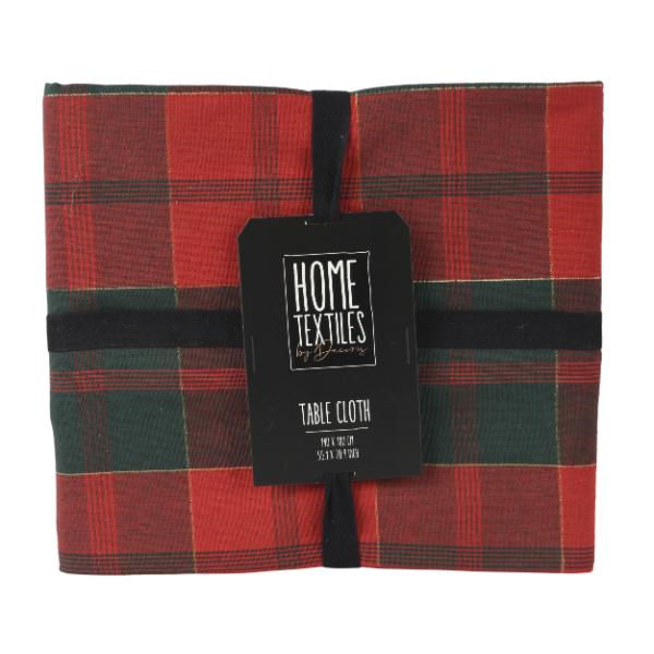 Christmas Tartan tablecloth 180cm X140cm