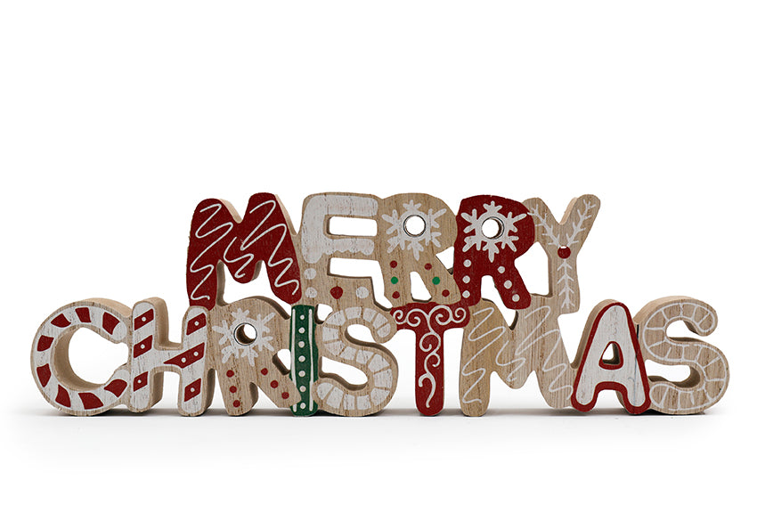 Christmas Candy Merry Christmas plaque