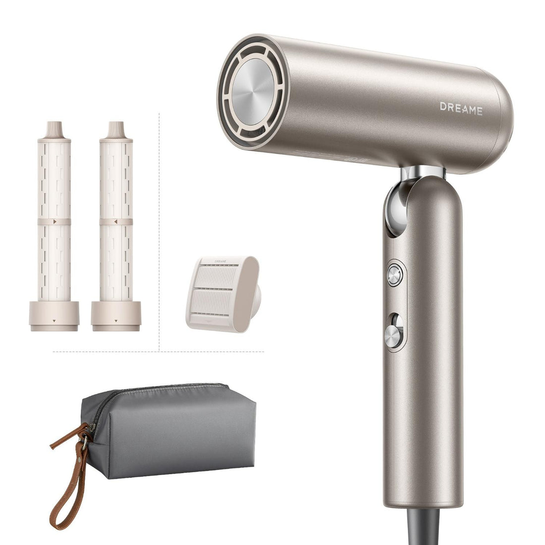 Dreame Pocket High-Speed Foldable Hair Dryer Pocket AHD51-GOLD