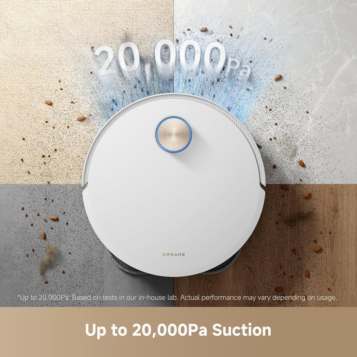 DREAME X50 Ultra Robot Vacuum & Mop Auto-Empty, 20,000 Pa, Self-Cleaning Dock