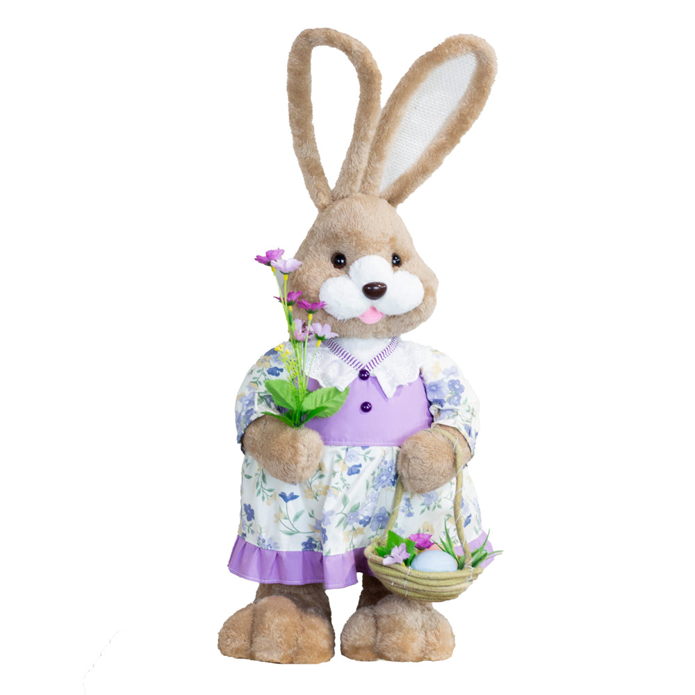 Easter Bunny With Basket Girl 65Cm