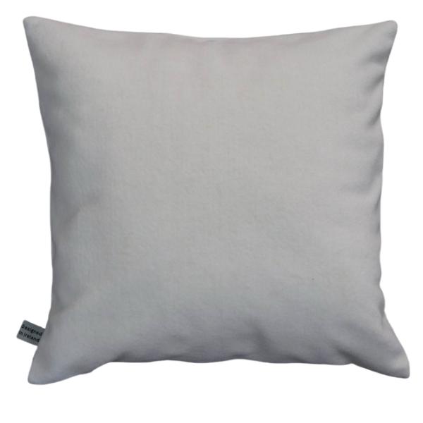Fervor + Hue Velvet Plain Mocha Cushion 45x45cm