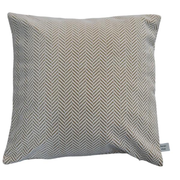 Fervor & Hue Chevron Honey Cushion 45 X 45cm