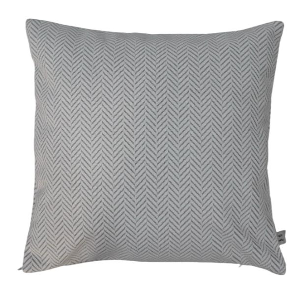 Fervor & Hue Chevron Grey Cushion 45 X 45cm