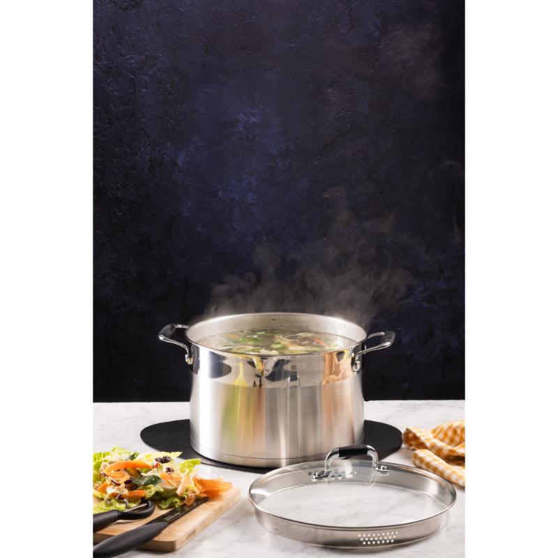 Viners Select Stainless Steel Stock Pot 26Cm