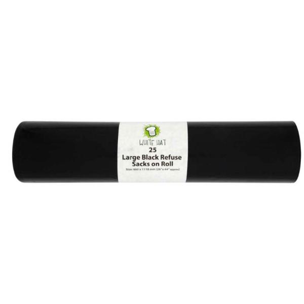 White Hat Refuse Sack 26X44 Inch 25 S