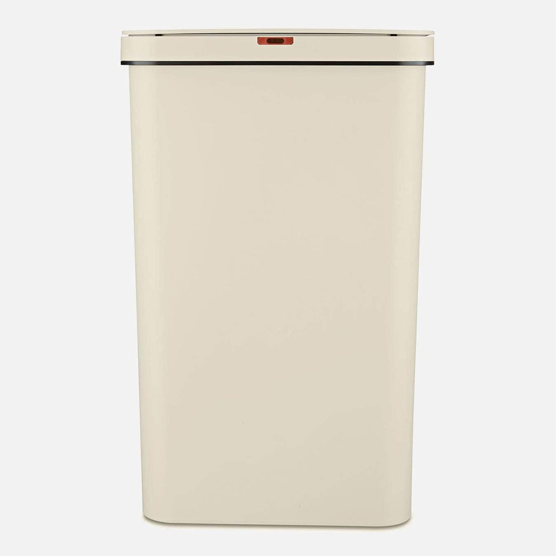 50L Rectangular Sensor Bin Cream