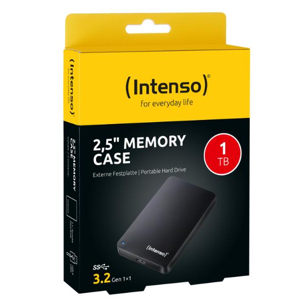 Intenso 2.5-Inch Portable HDD 3.2 1TB Memory Case
