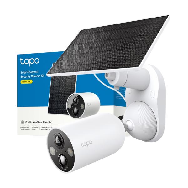 Tapo Solar-Powered Security Camera Kit