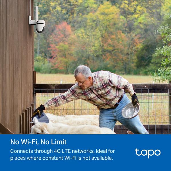 Tapo Outdoor Pan/Tilt 4G LTE Camera