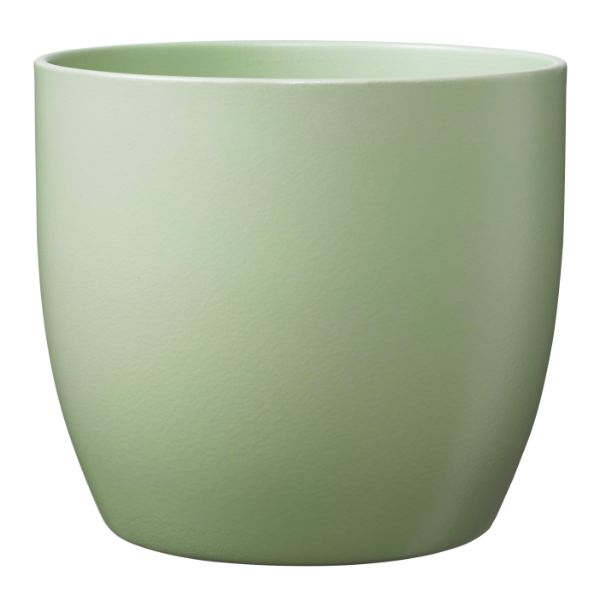 SK Indoor Pot Basel Fashion Matte Linden Green D19Cm X H18Cm