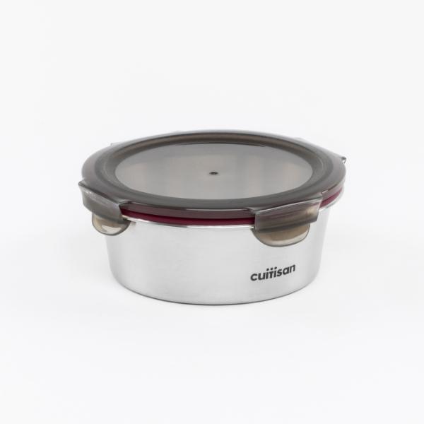 Candl Cuitisan Flora Round Stainless Steel Microwaveable Container 640Ml