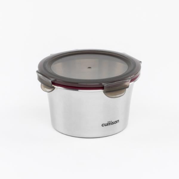 Candl Cuitisan Flora Round Stainless Steel Microwaveable Container 920Ml