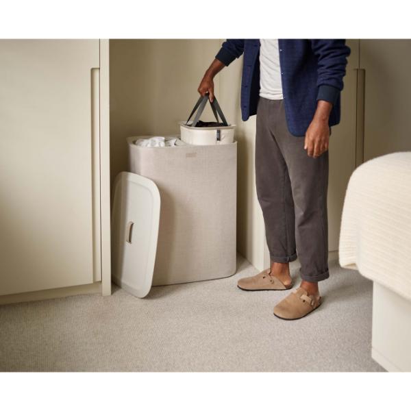 Joseph Joseph Tota 90L Ecru Laundry Separation Basket