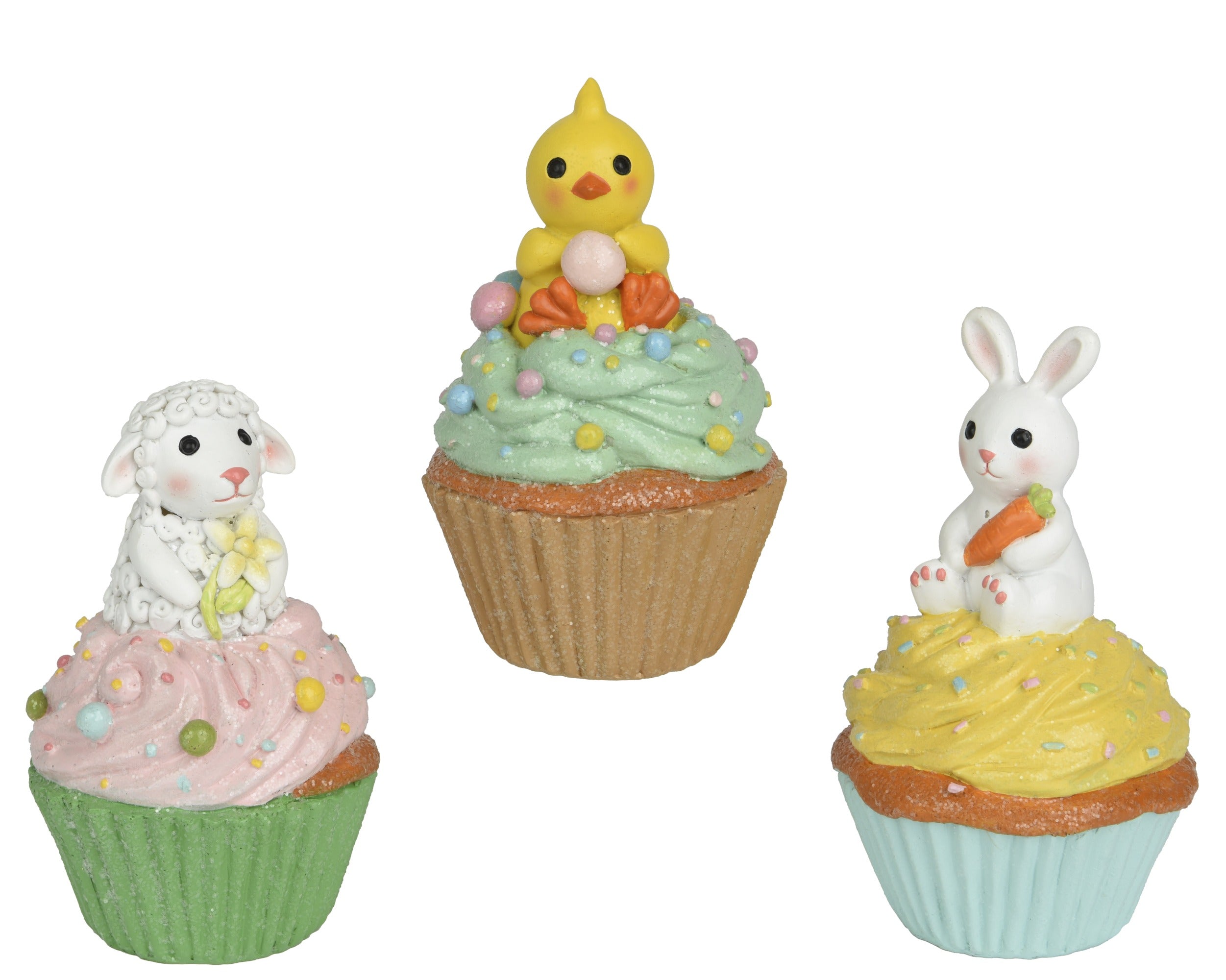 Easter Pals On Cupcakes