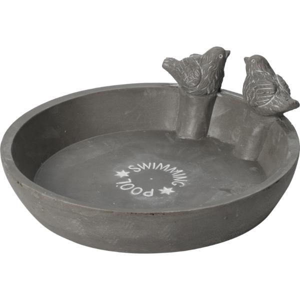 Round Bird Bath 23.5 x 23.5 x 6.5cm