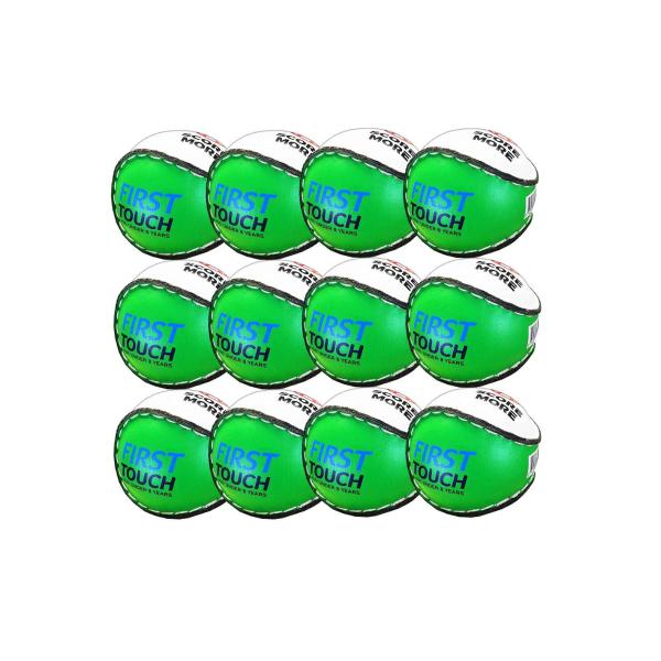 First Touch Sliotar Green Gaa Scoremore
