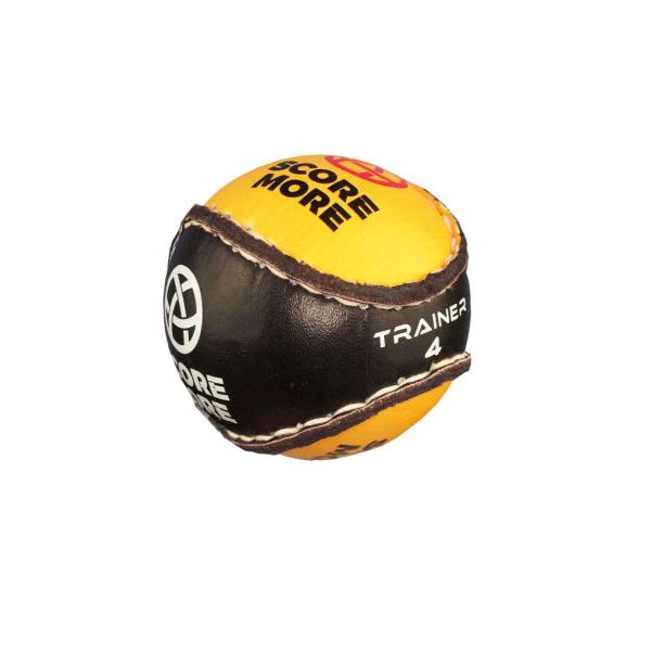 Training Sliotar 4 Black & Gold Gaa Scor