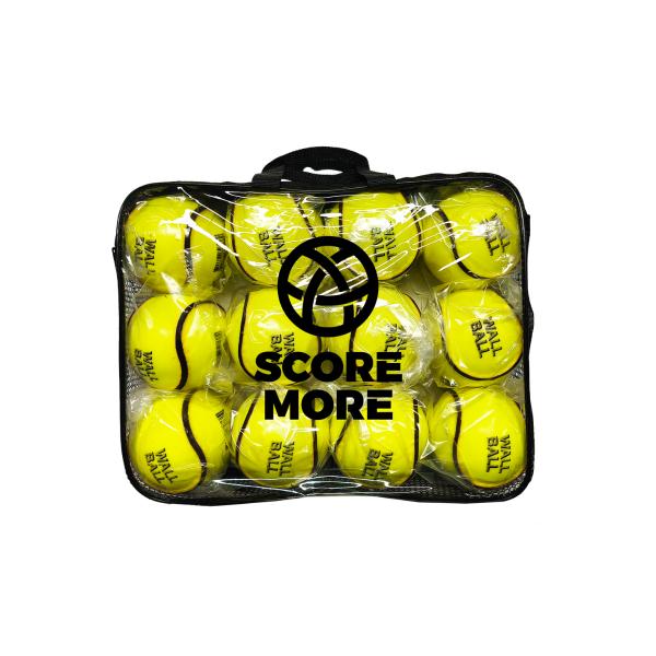 Score More Wall Ball Sliotar Yellow S5