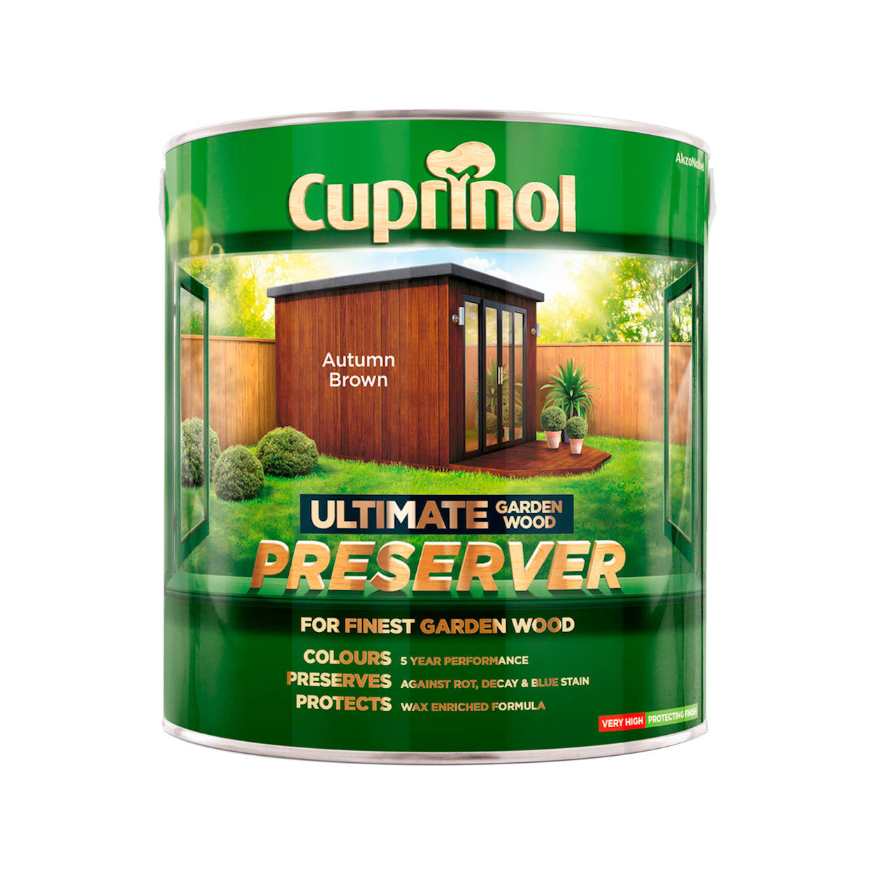 Cuprinol Ultimate Wood Preserver Autumn Brown 4L