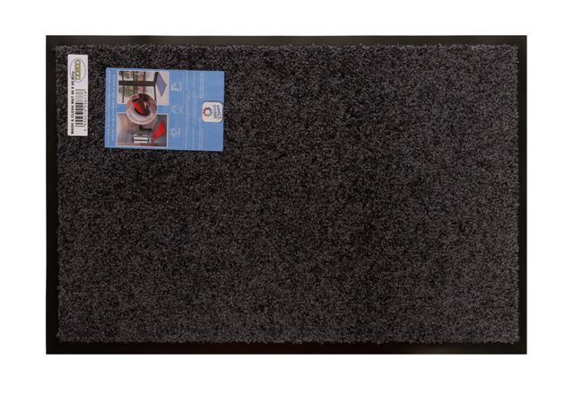 Wash / Clean Mat Beige 40 X 60cm - Grey