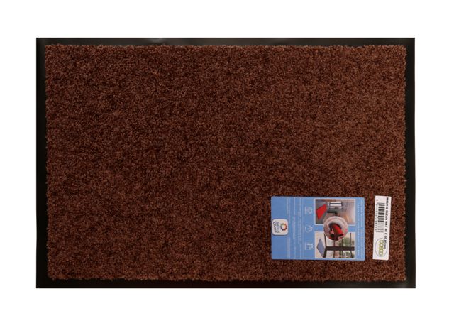 Wash / Clean Mat 60 X 90cm - Brown