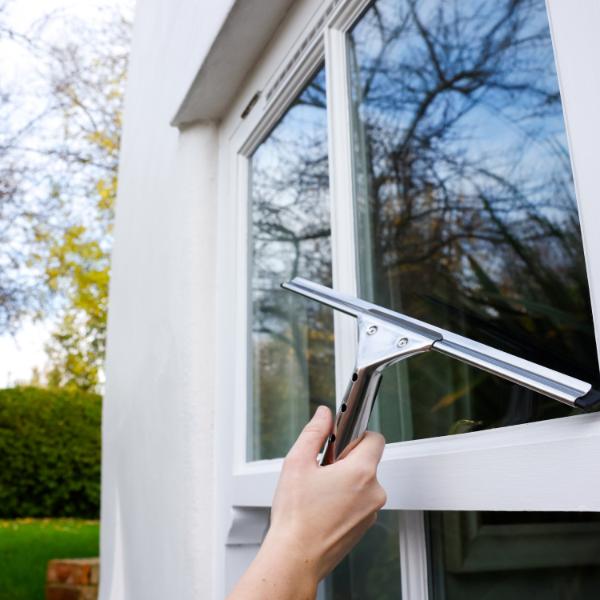 Bulldozer 14" Stainless Steel Window Squeegee