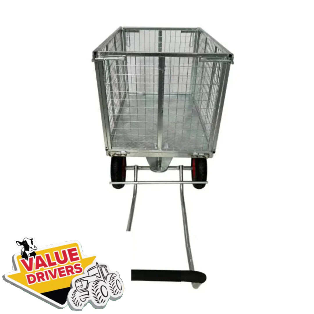 Galvanised Farm & Calf Transporter